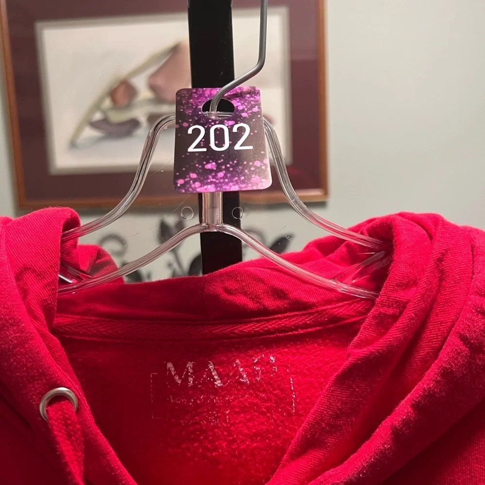MADD Love Bright Red Hoodie Medium #202